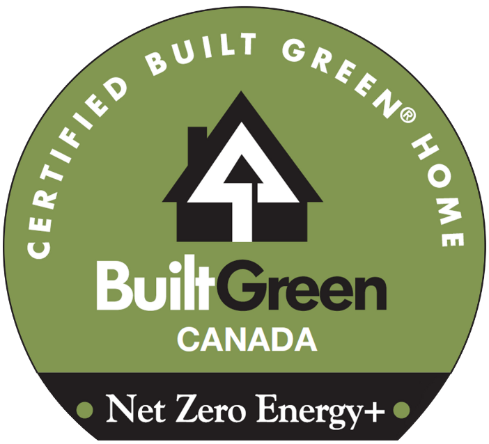 Built Green Net Zero Energy+ Label